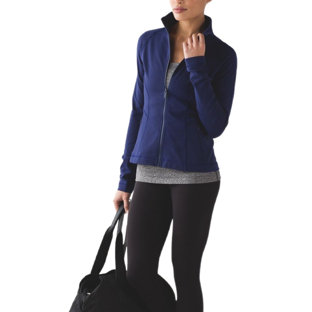 Lululemon Lightly Jacket in Hero Blue Size 4